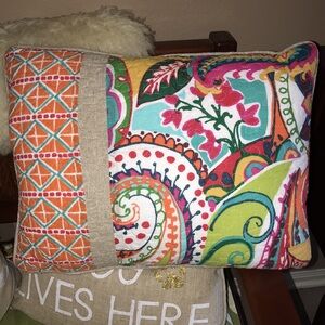 Rhapsody Pieced Quilted Decorative Pillow, 14" x 18"
